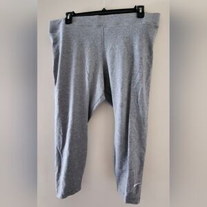 Grey Gray Nike Plus Size Bottoms Leggings tights